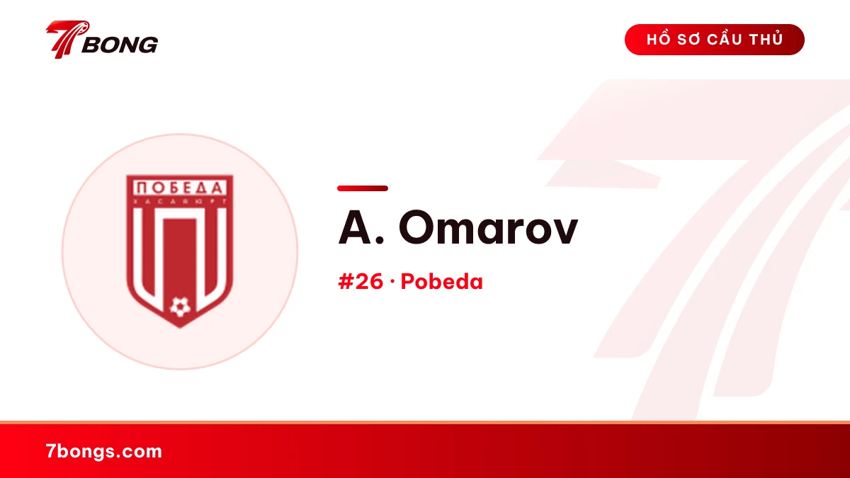A. Omarov — Pobeda