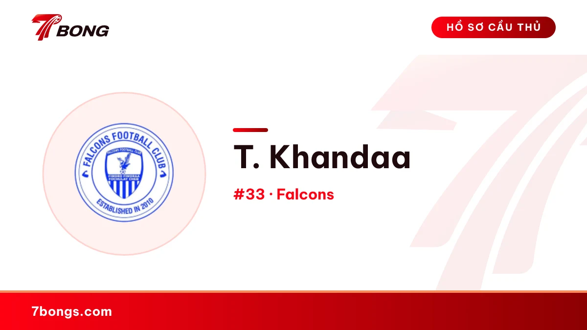 T. Khandaa — Falcons