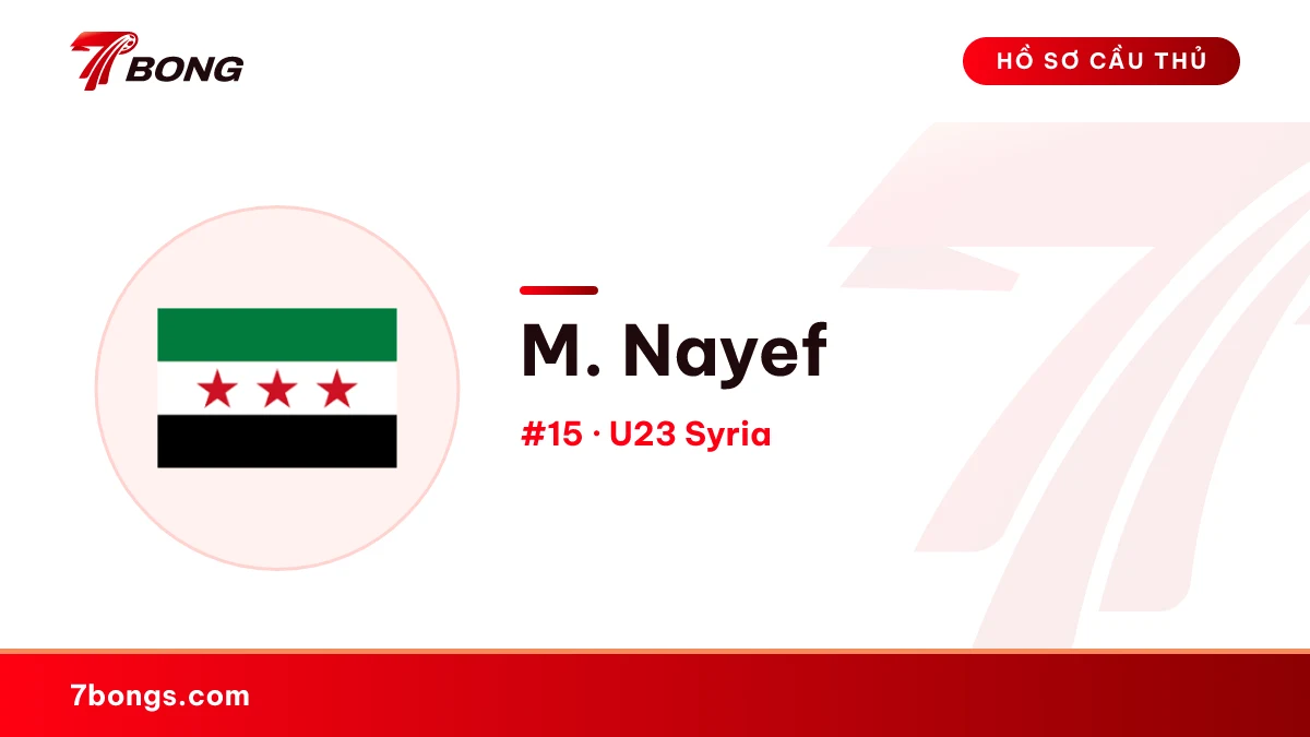 M. Nayef — U23 Syria