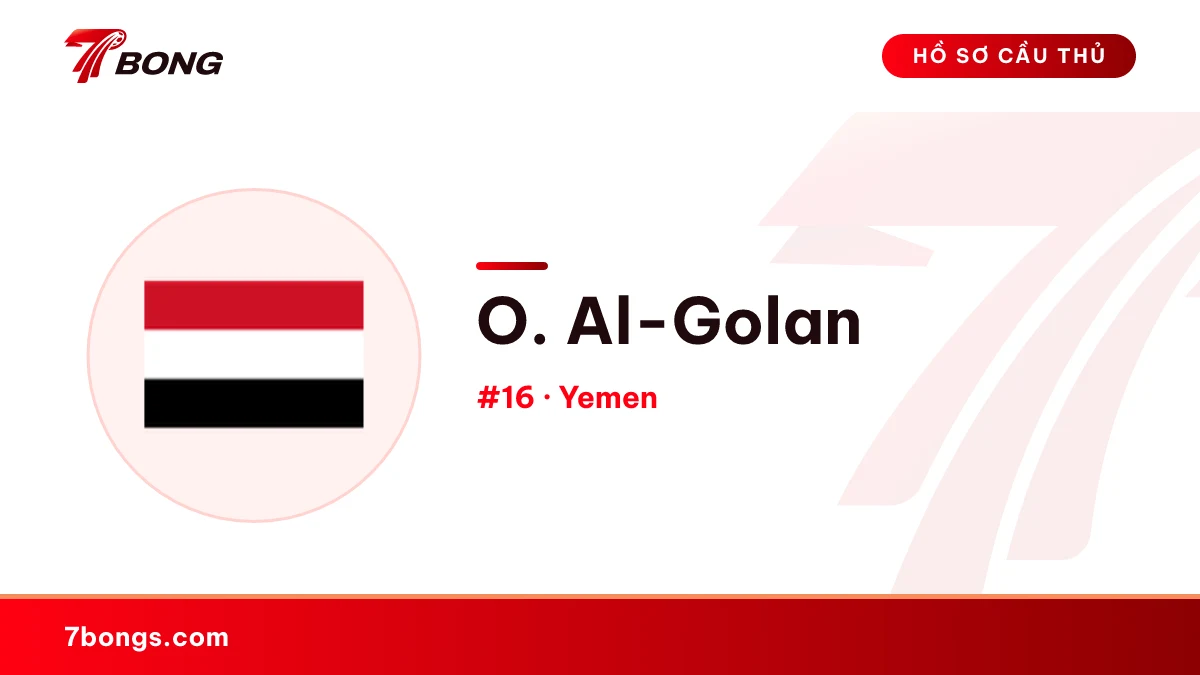 O. Al-Golan — Yemen