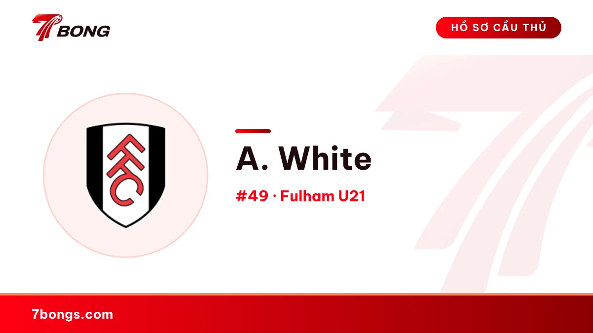 A. White — Fulham U21
