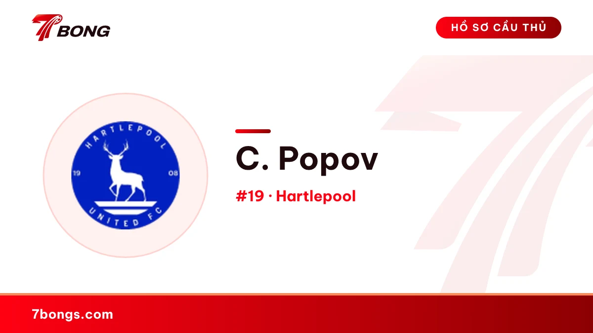 C. Popov — Hartlepool