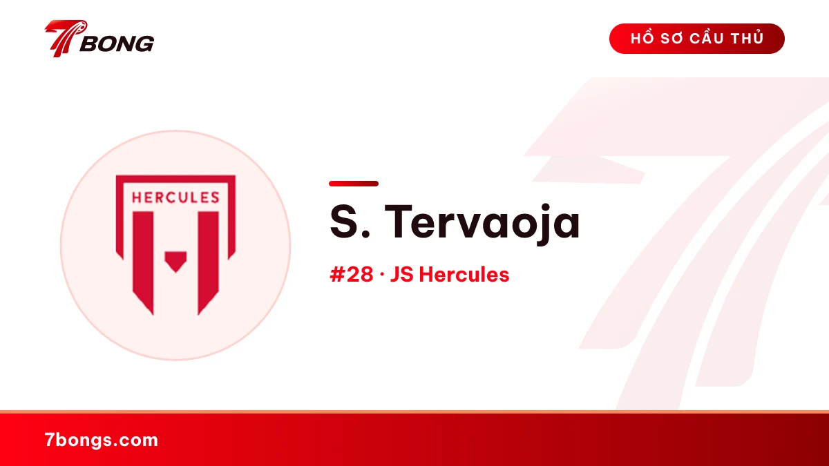 S. Tervaoja — JS Hercules