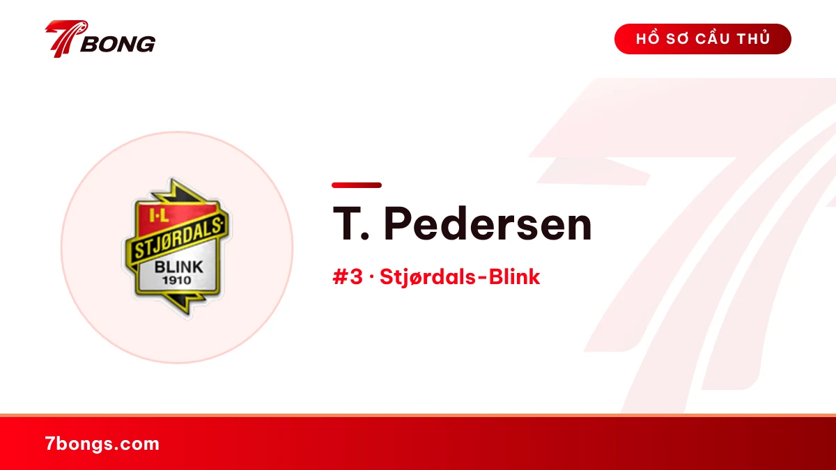 T. Pedersen — Stjørdals-Blink