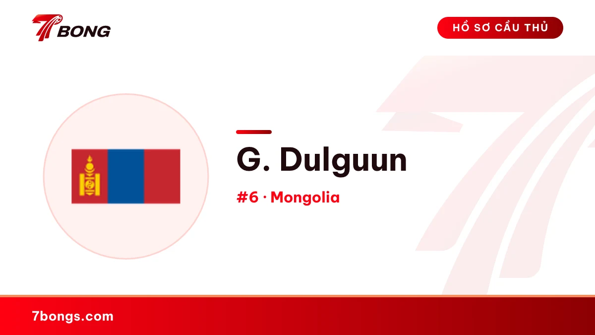 G. Dulguun — Mongolia