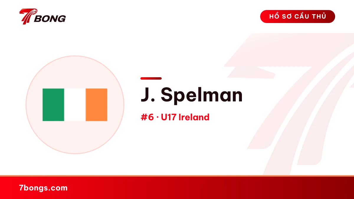 J. Spelman — U17 Ireland