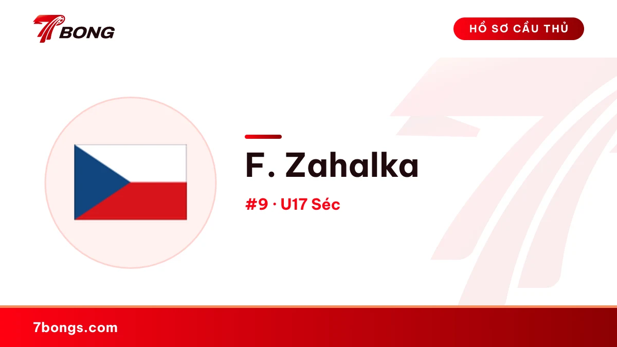 F. Zahalka — U17 Séc