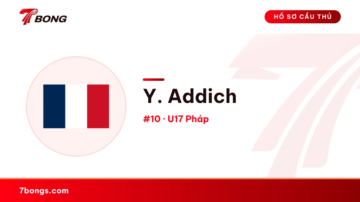 Y. Addich — U17 Pháp
