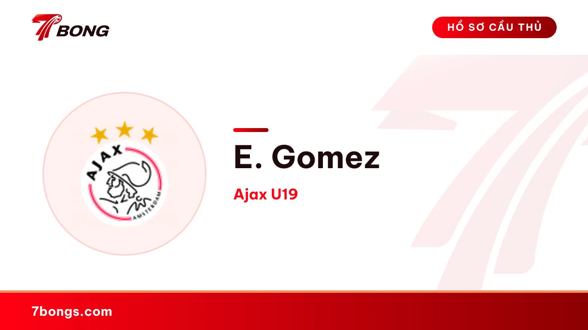 E. Gomez — Ajax U19