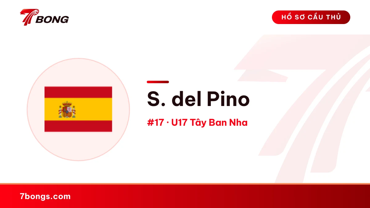 S. del Pino — U17 Tây Ban Nha
