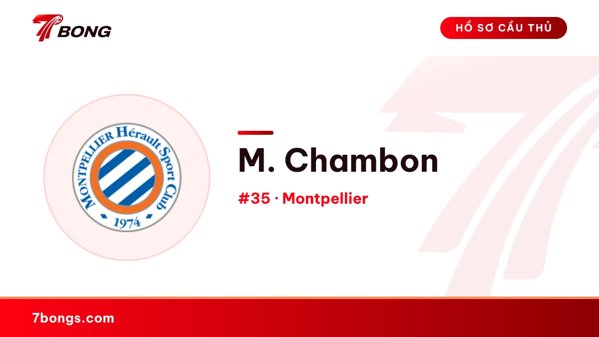 M. Chambon — Montpellier