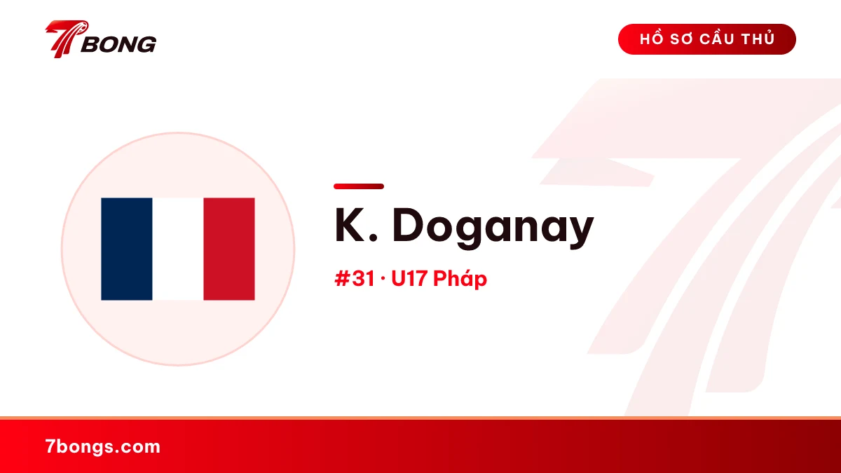 K. Doganay — U17 Pháp