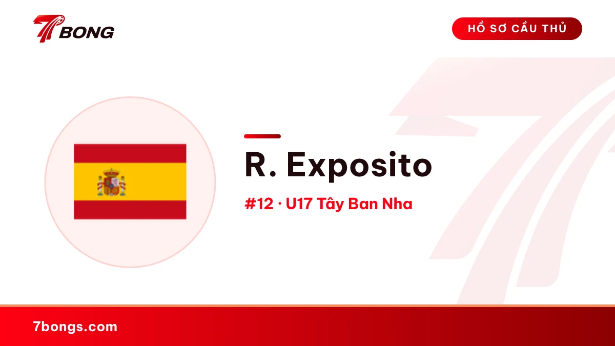 R. Exposito — U17 Tây Ban Nha