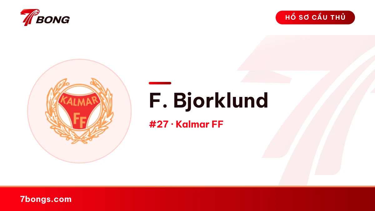 F. Bjorklund — Kalmar FF