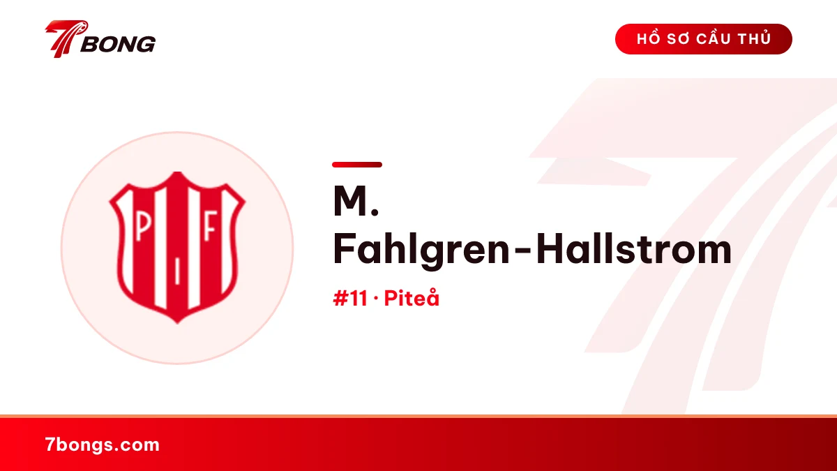 M. Fahlgren-Hallstrom — Piteå