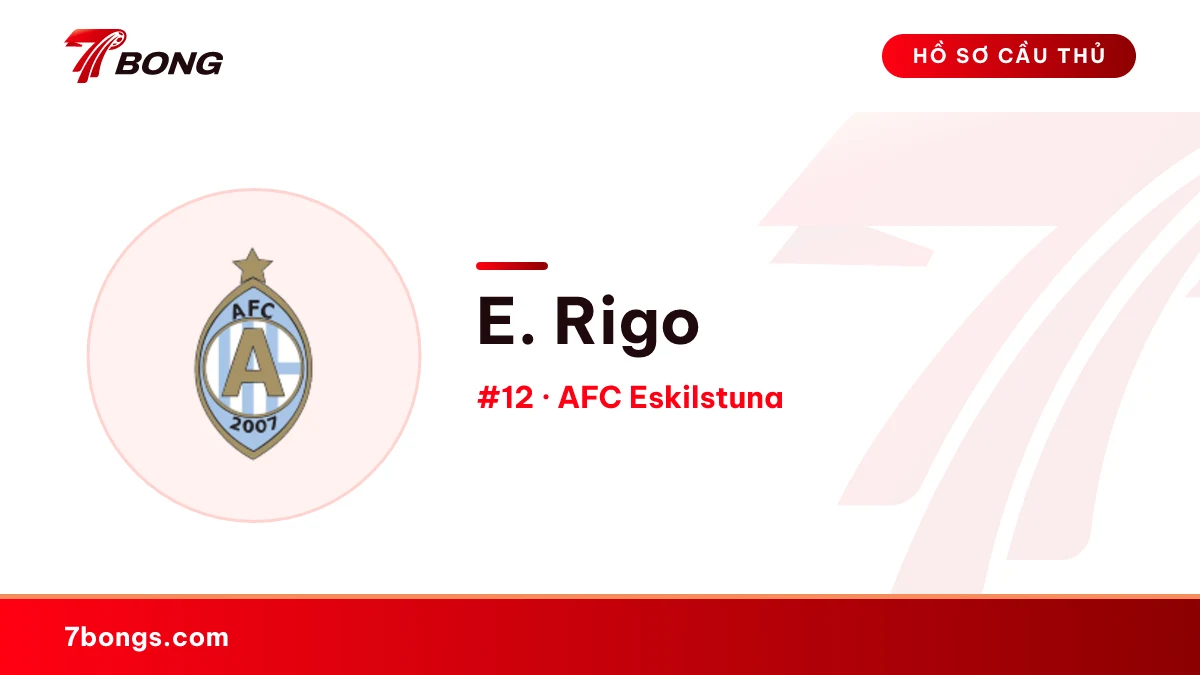 E. Rigo — AFC Eskilstuna