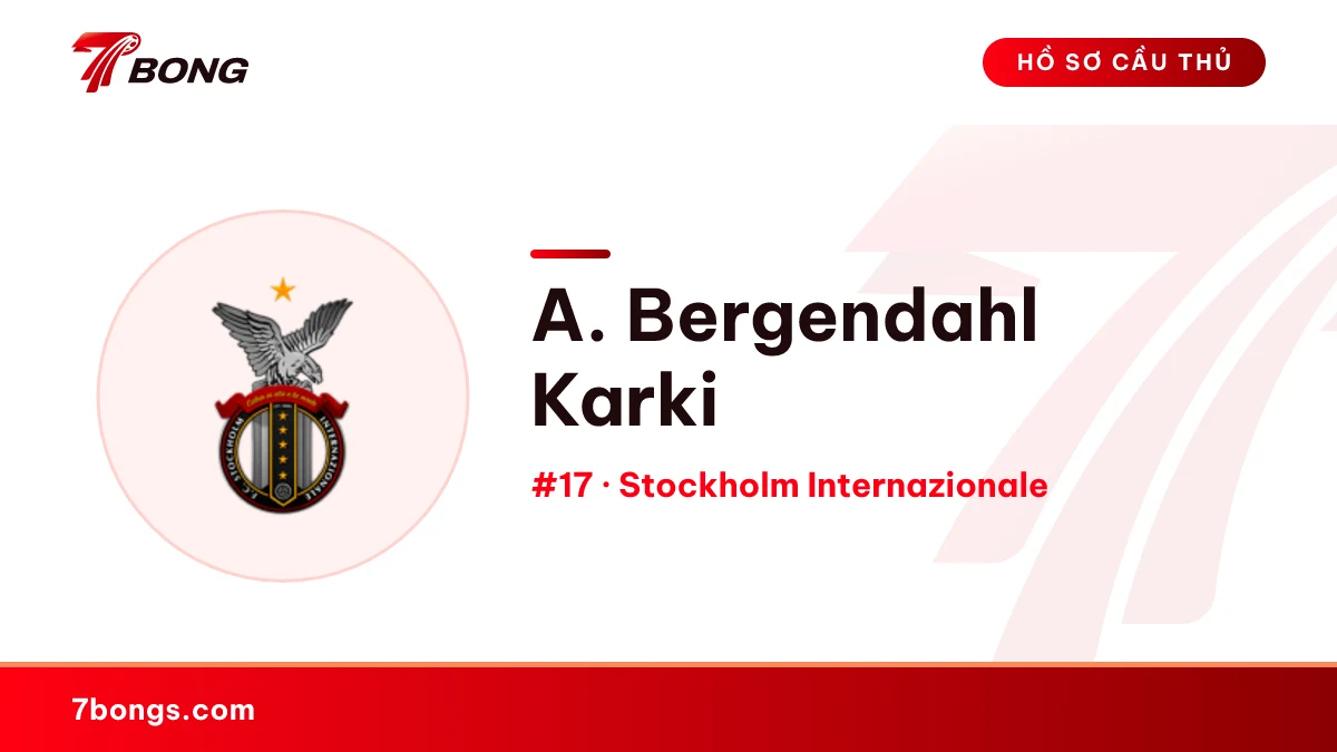A. Bergendahl Karki — Stockholm Internazionale