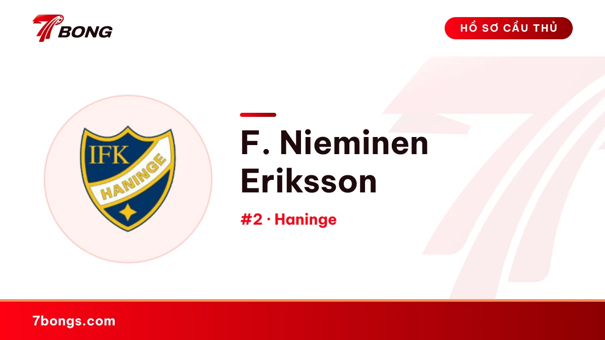 F. Nieminen Eriksson — Haninge