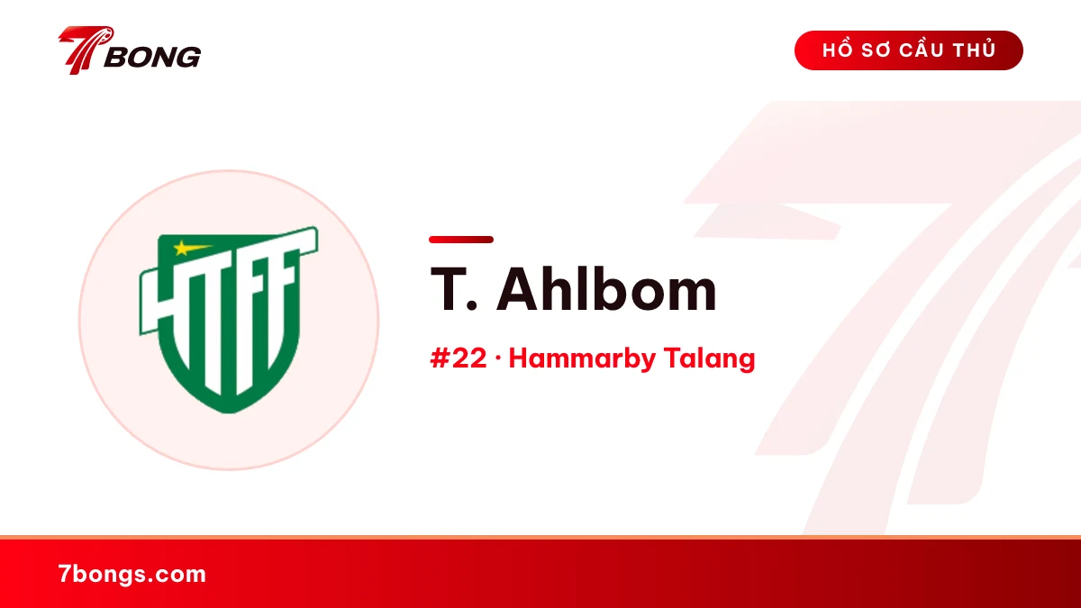 T. Ahlbom — Hammarby Talang