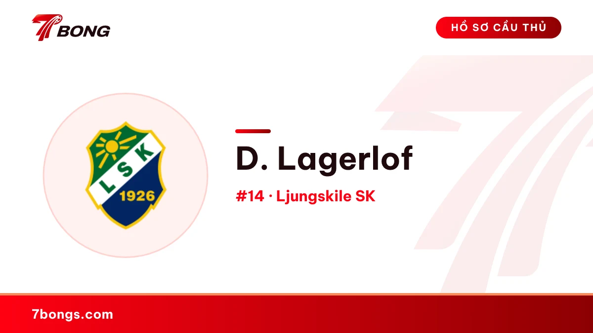 D. Lagerlof — Ljungskile SK