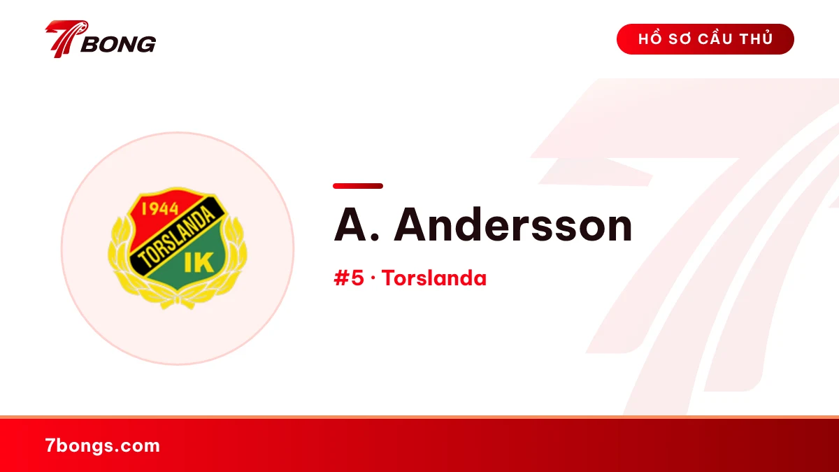 A. Andersson — Torslanda