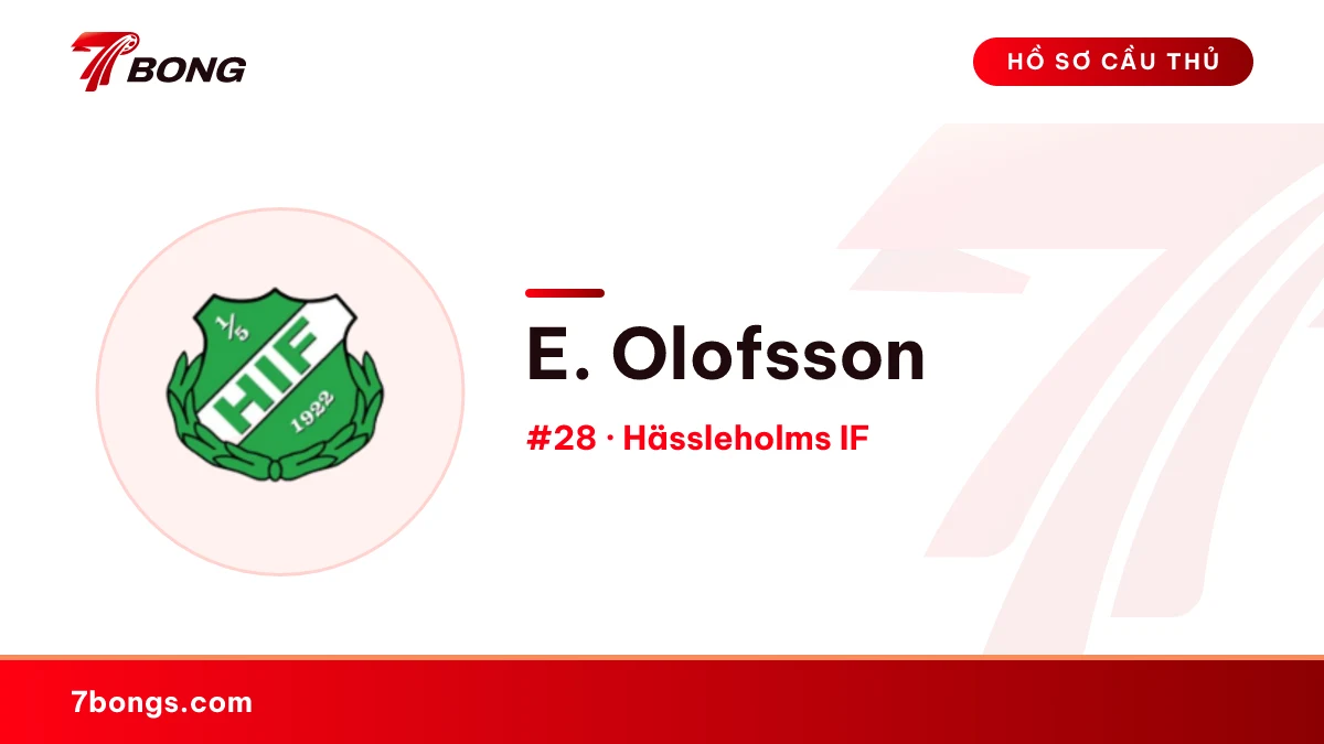 E. Olofsson — Hässleholms IF