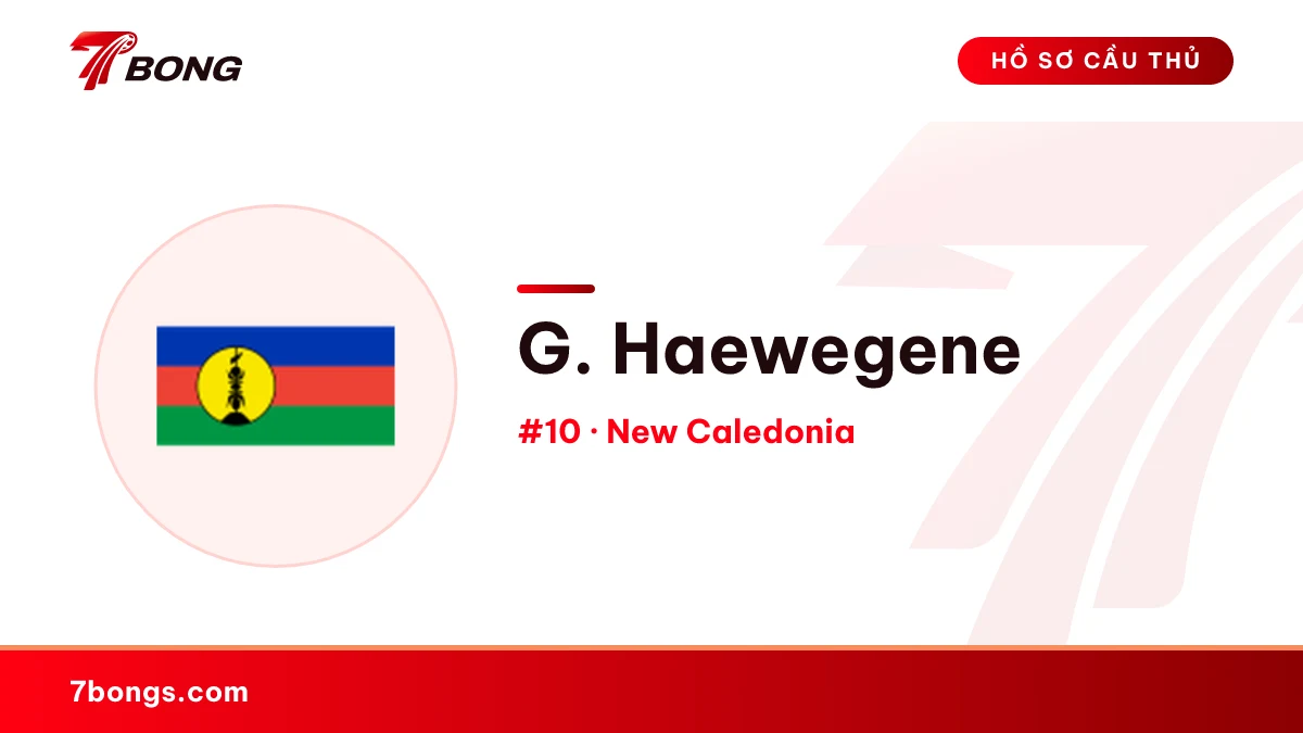 G. Haewegene — New Caledonia