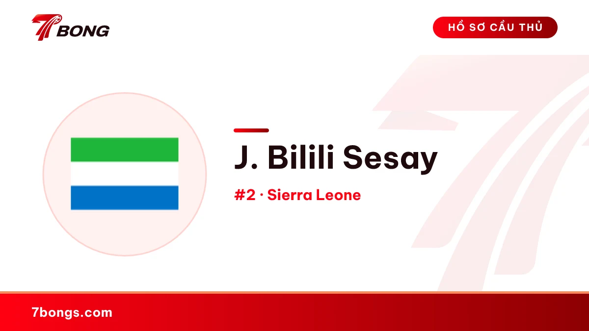 J. Bilili Sesay — Sierra Leone