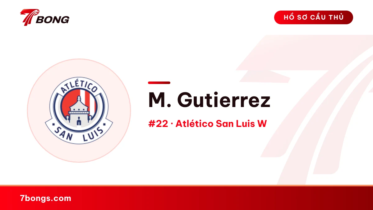 M. Gutierrez — Atlético San Luis W