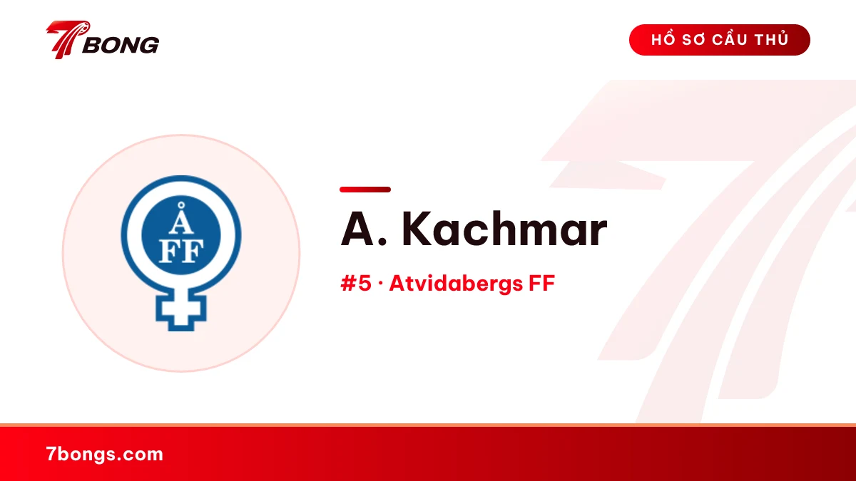 A. Kachmar — Atvidabergs FF