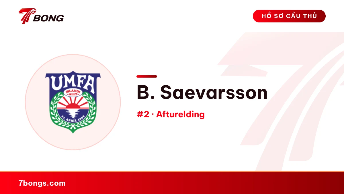 B. Saevarsson — Afturelding