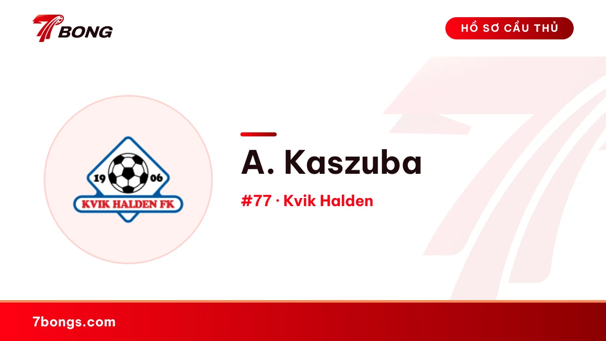 A. Kaszuba — Kvik Halden