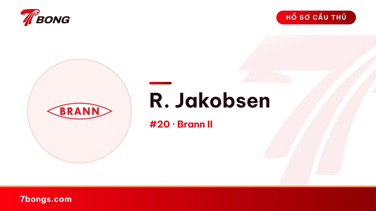 R. Jakobsen — Brann II