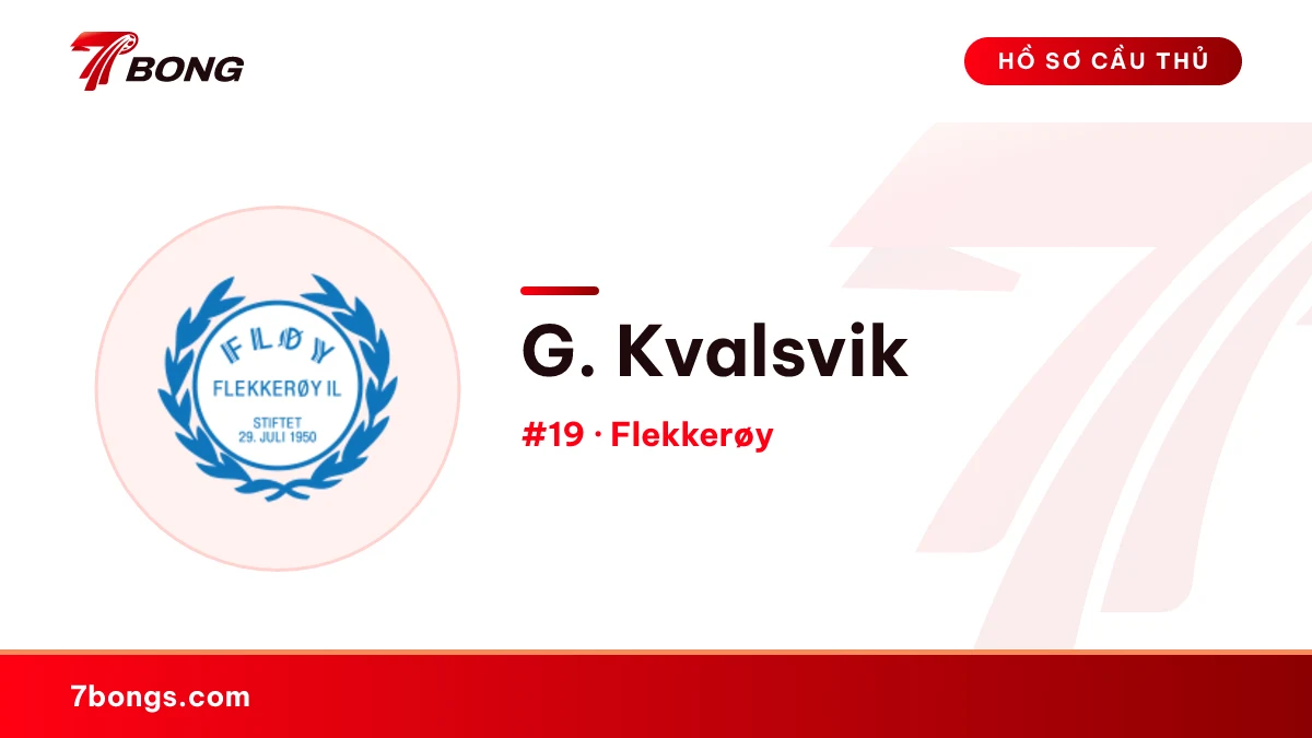 G. Kvalsvik — Flekkerøy