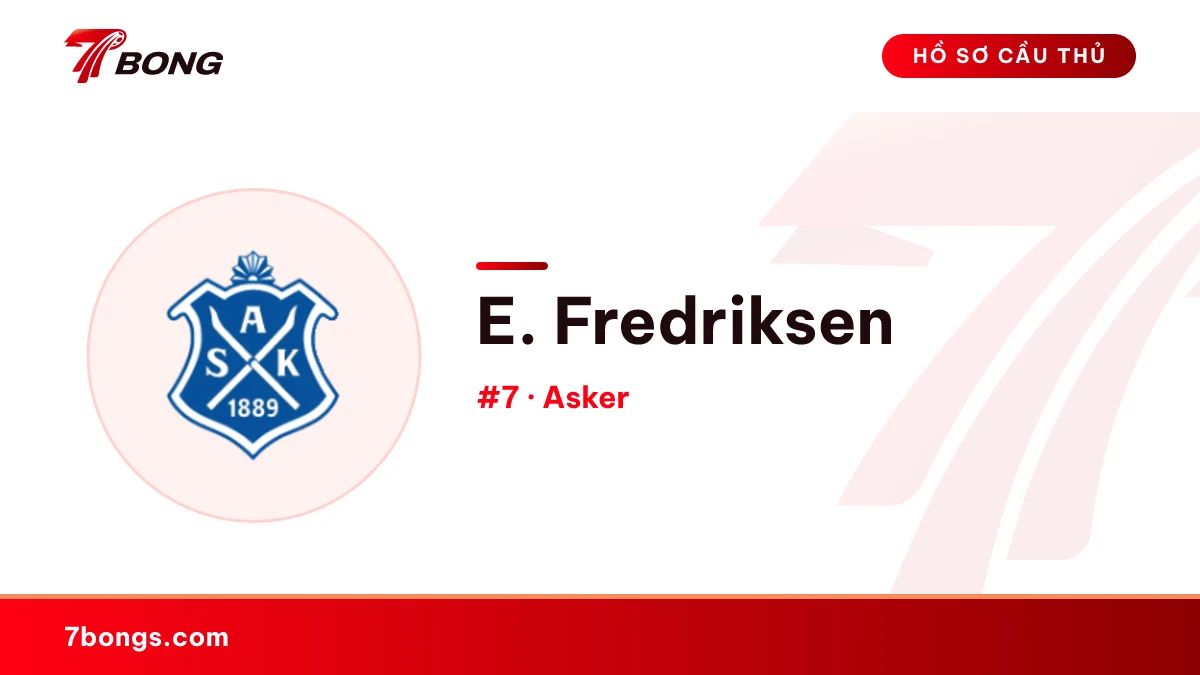 E. Fredriksen — Asker