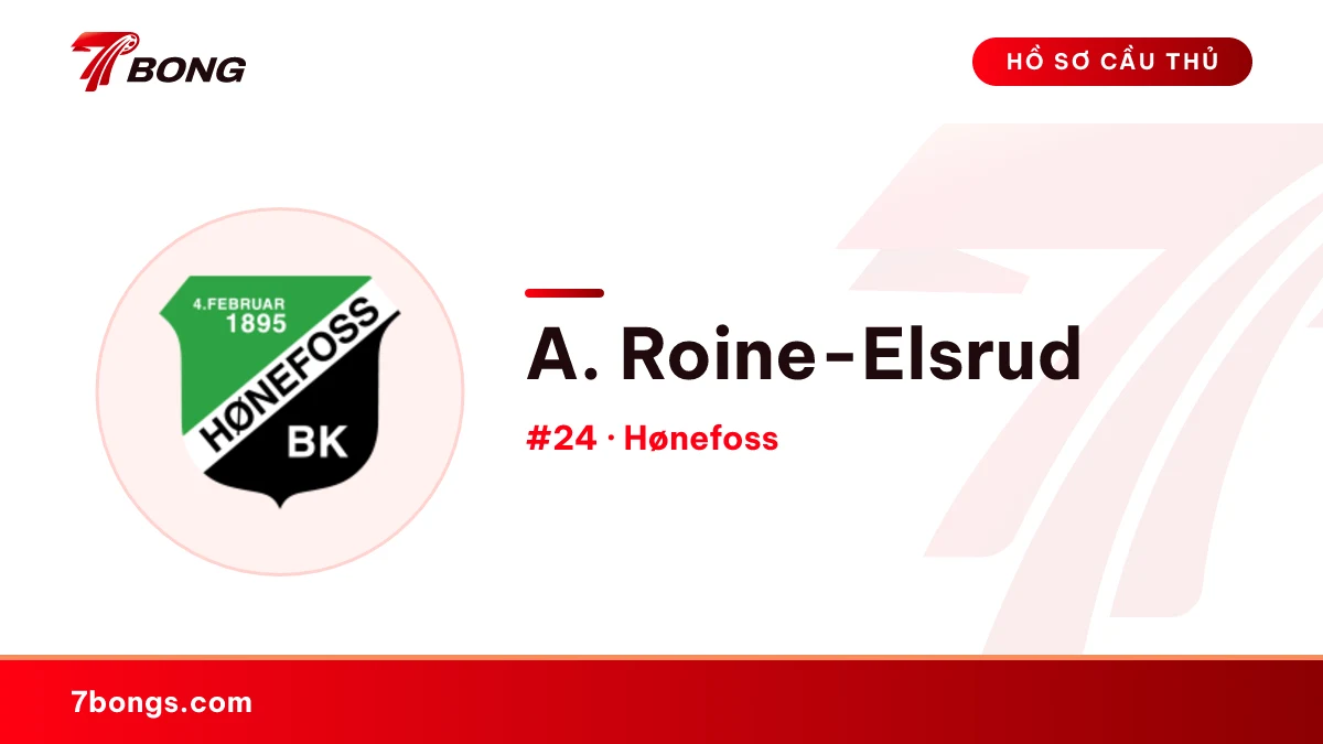 A. Roine-Elsrud — Hønefoss
