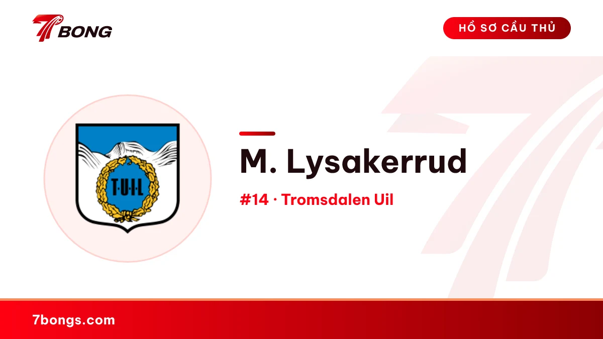 M. Lysakerrud — Tromsdalen Uil