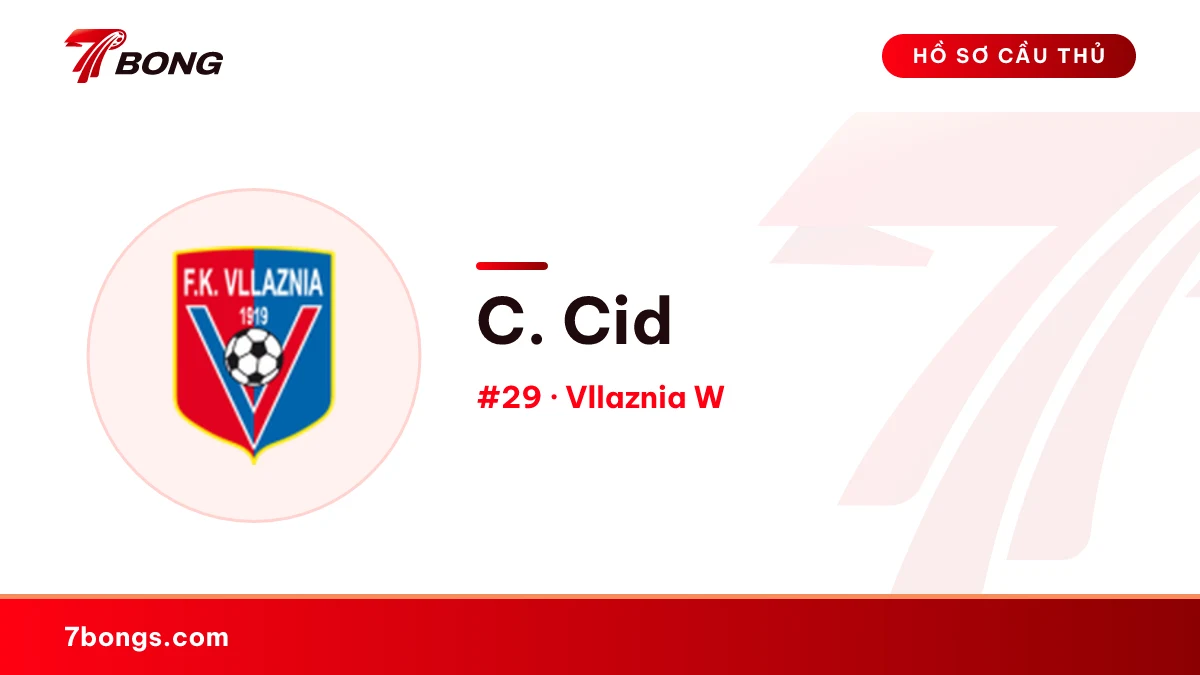 C. Cid — Vllaznia W