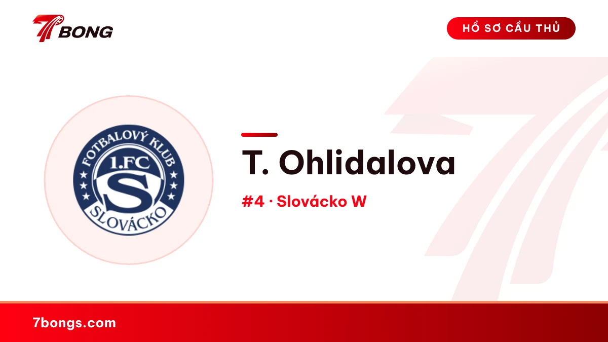 T. Ohlidalova — Slovácko W
