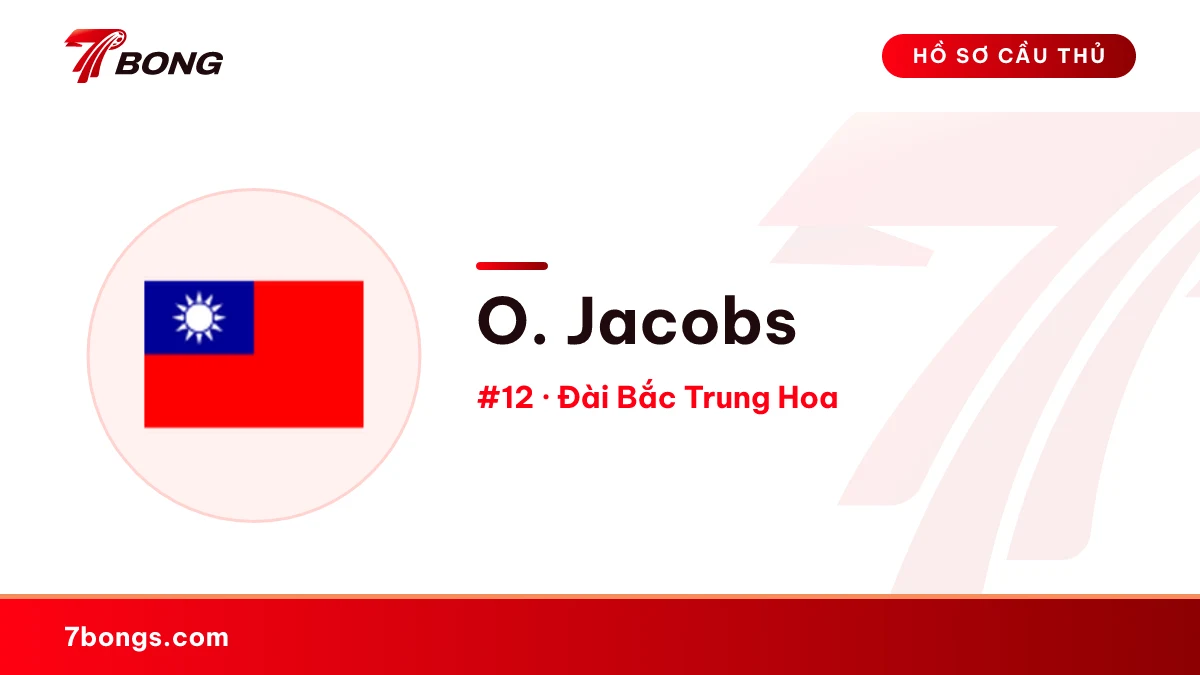 O. Jacobs — Đài Bắc Trung Hoa