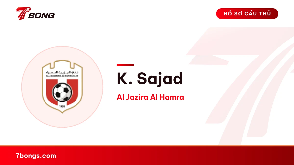 K. Sajad — Al Jazira Al Hamra