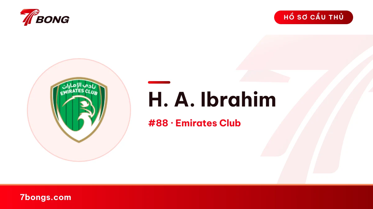 H. A. Ibrahim — Emirates Club