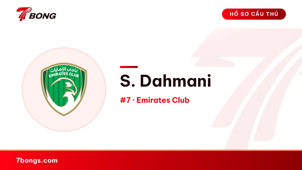 S. Dahmani — Emirates Club