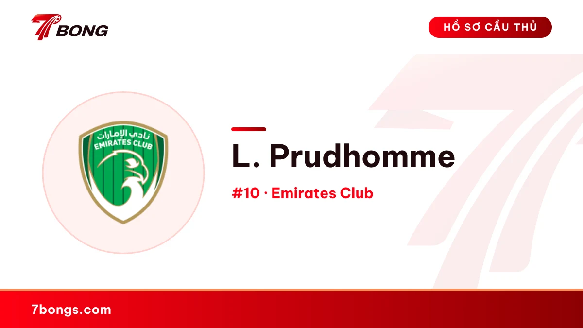 L. Prudhomme — Emirates Club