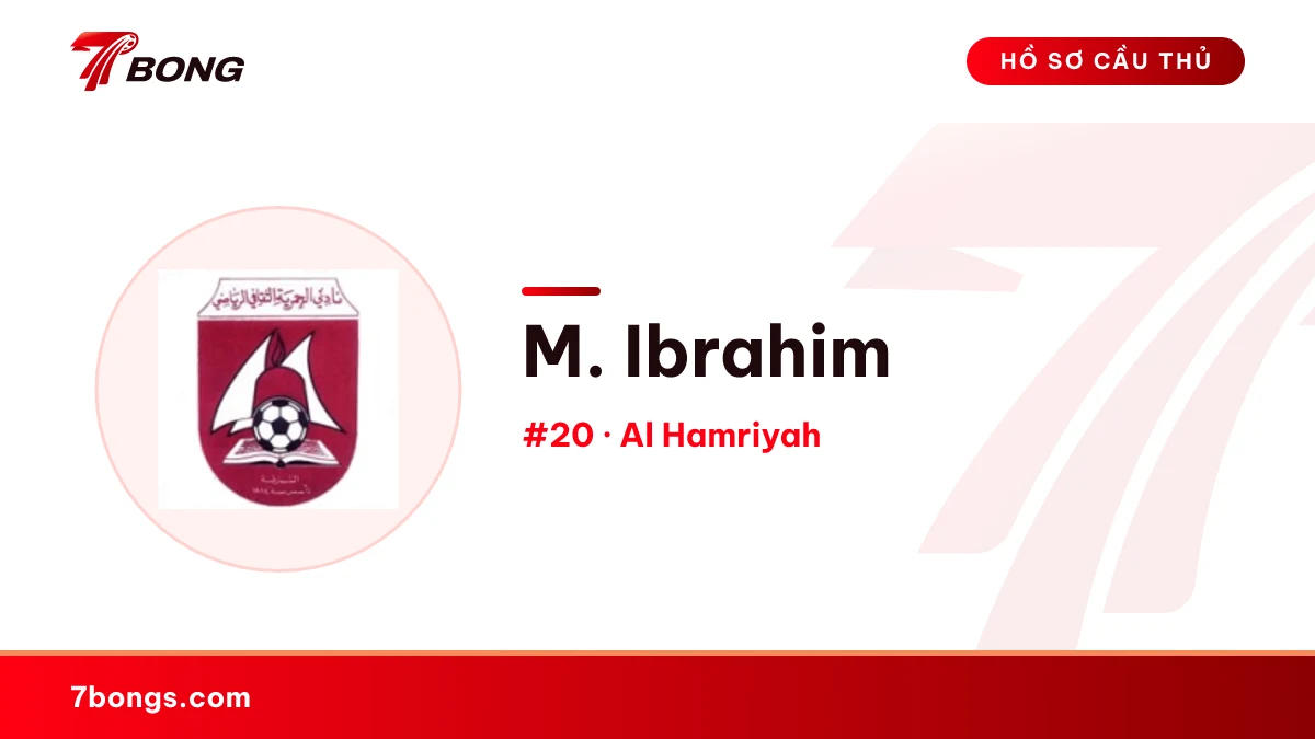 M. Ibrahim — Al Hamriyah