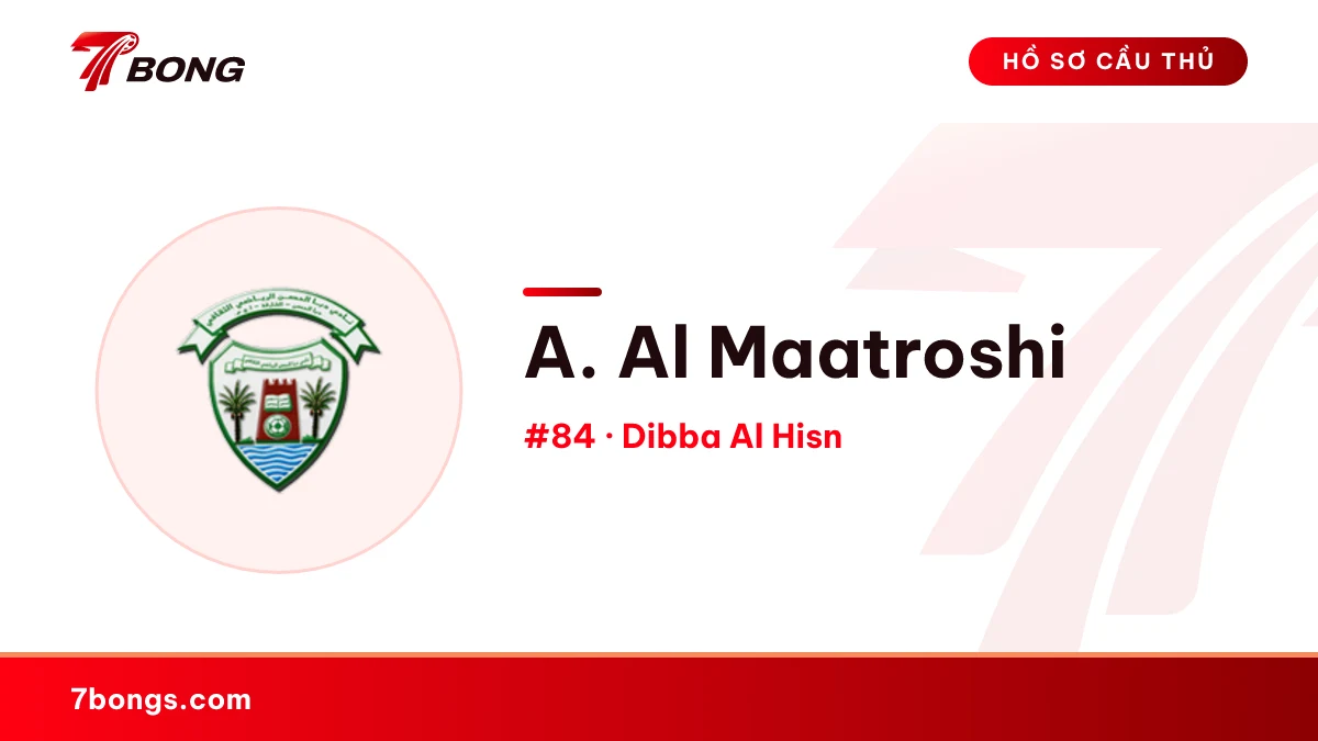 A. Al Maatroshi — Dibba Al Hisn