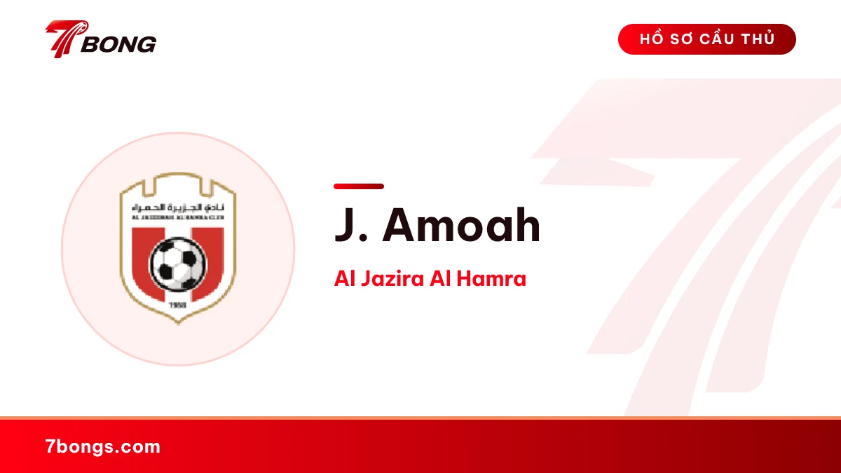J. Amoah — Al Jazira Al Hamra