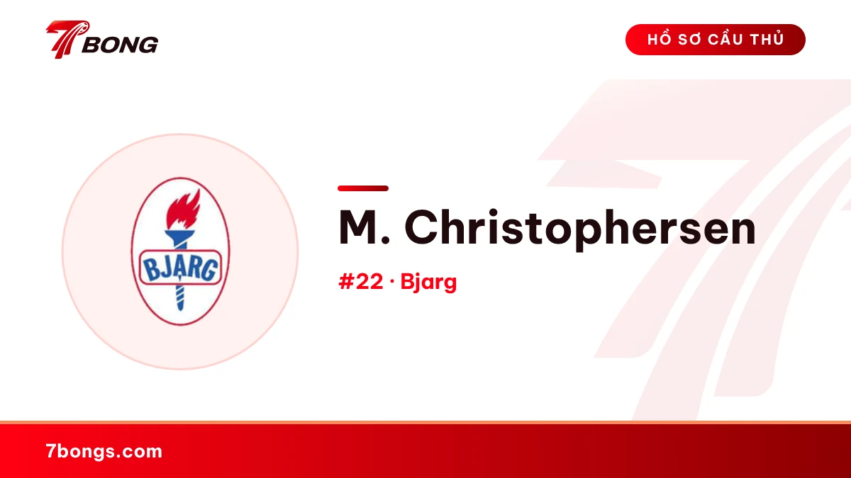 M. Christophersen — Bjarg