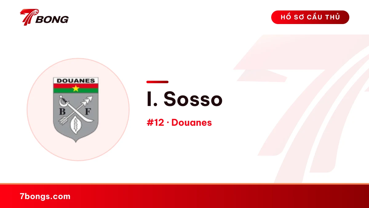 I. Sosso — Douanes