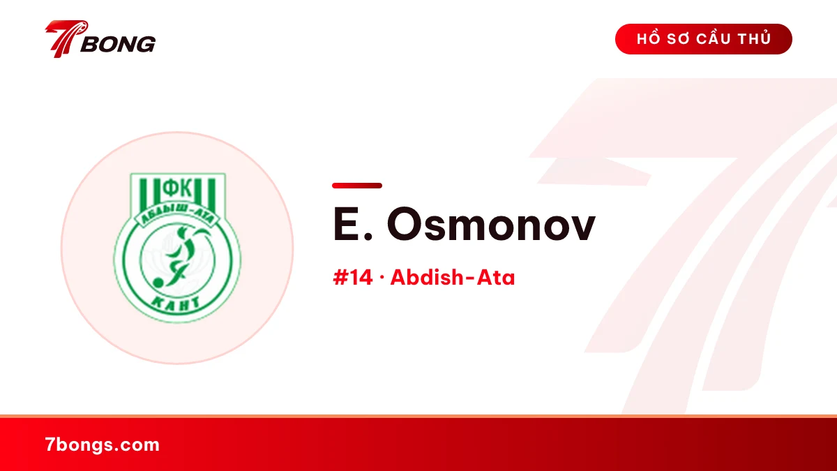 E. Osmonov — Abdish-Ata